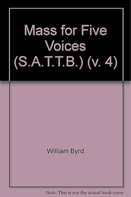 Mass for Five Voices (S.A.T.T.B.) (v. 4)