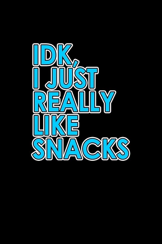 IDK, I just really like snacks: 110 Game Sheets - 660 Tic-Tac-Toe Blank Games | Soft Cover Book for Kids for Traveling & Summer Vacations | Mini Game ... x 22.86 cm | Single Player | Funny Great Gift by Till Wiek