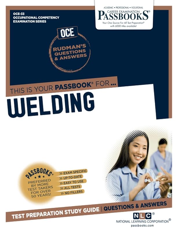 Welding (OCE-33): Passbooks Study Guide (33) (Occupational Competency Examination) by National Learning Corporation