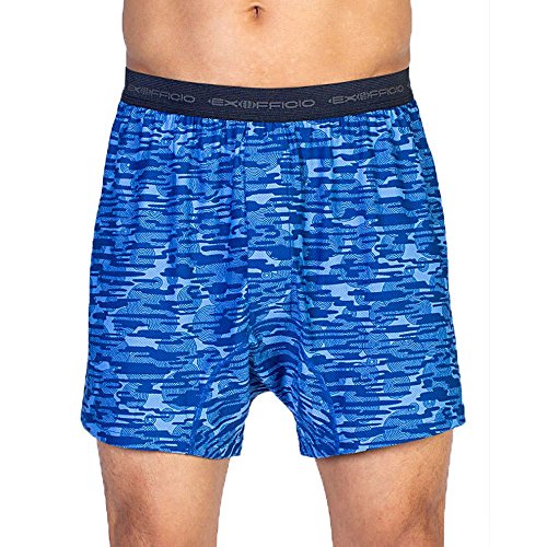 ExOfficio Give-N-Go Printed Boxer (XL - Riviera/Clouds)