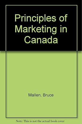 Principles of Marketing in Canada