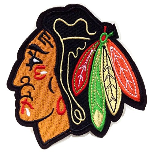 NHL Chicago Blackhawks Iron on Patch Embroidered 4