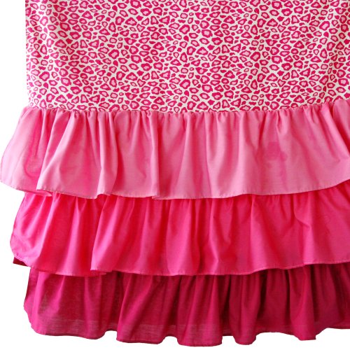 Algopix Similar Product 3 - Caden Lane Ruffle Curtain Panels Girly