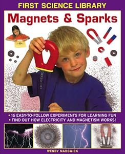First Science Library: Magnets &amp; Sparks: 16 Easy-To Follow Experiments For Learning Fun; Find Out How Electricity and Magnetism Works!