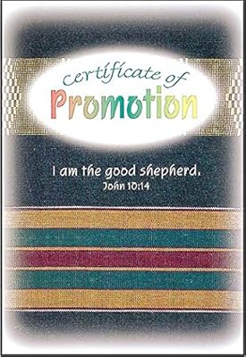African American Promotion - Certificate (Package of 6)