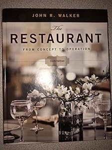 Restaurant From Concept to Operation