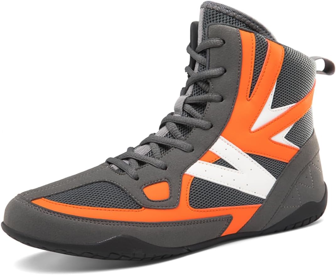 Women Men Wrestling Sneakers, Teenagers Unisex Boxing Shoes Lightweight Breathable Bodybuilding Athletic Fitness Shoes Big Size_vogvips.com