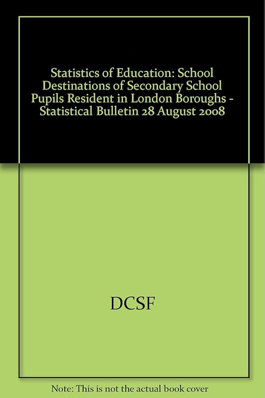 Statistics of Education by unknown author
