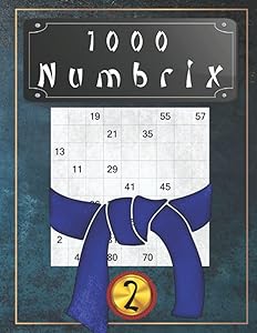1000 Numbrix Vol. 2: Japanese puzzles: brain teaser and brain training - level: hard