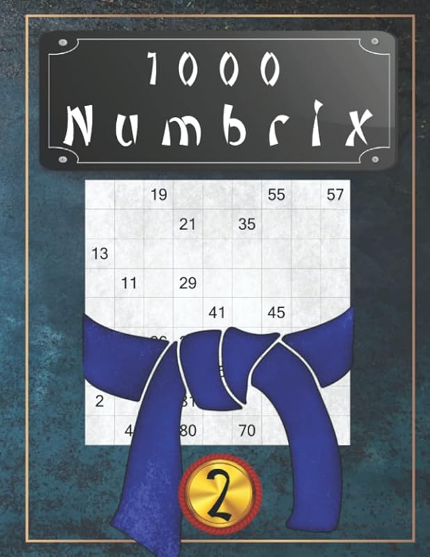 1000 Numbrix Vol. 2: Japanese puzzles: brain teaser and brain training - level: hard by Saller Logical