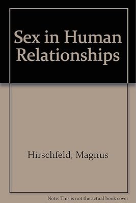 Sex in Human Relationships