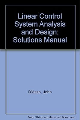 Linear Control System Analysis and Design
