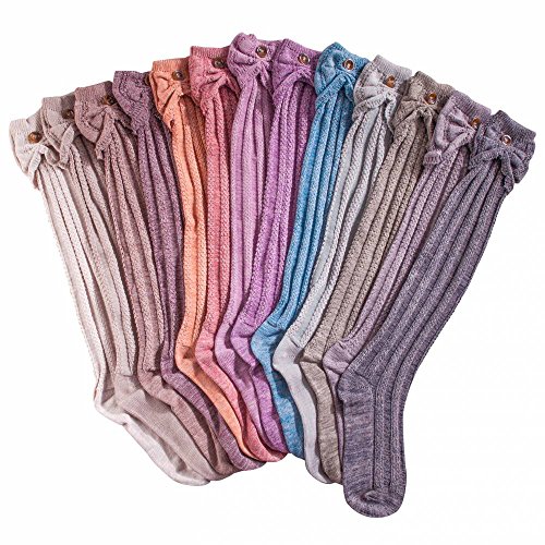 Scalloped Heather Boot Sock