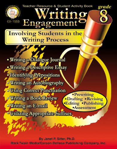 Writing Engagement, Grade 8 by Janet P. Sitter Ph.D.