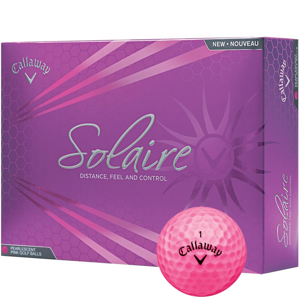 

Callaway Solaire Golf Balls, Pink