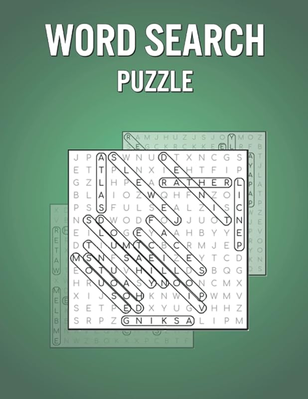 Word Search Puzzle: 200 Grids with Solutions by Bernstein