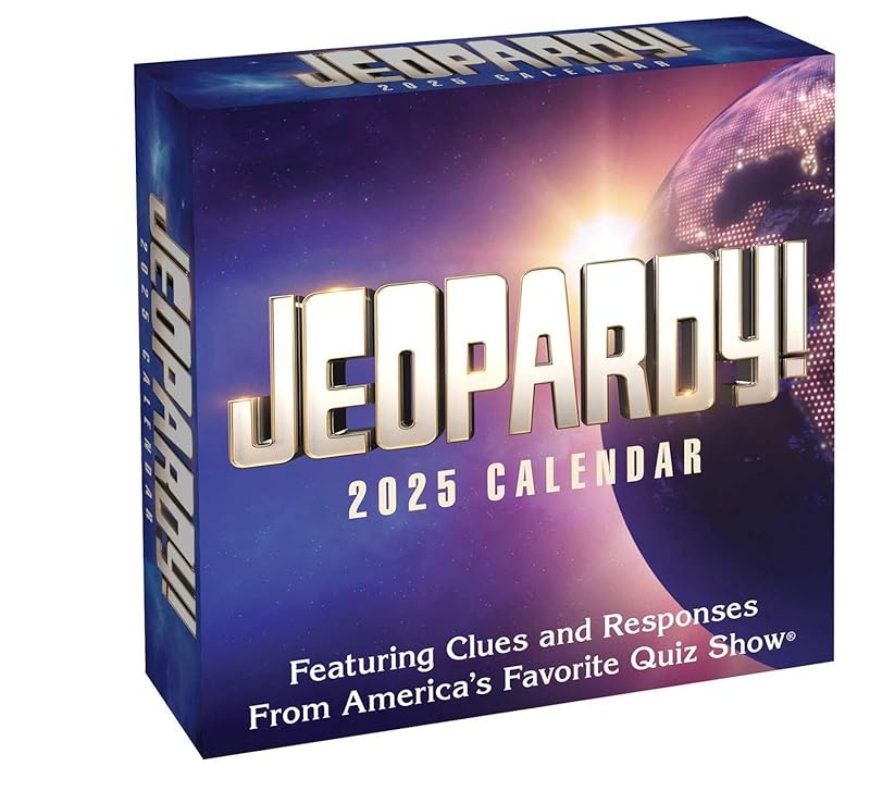 Jeopardy! 2025 Day-to-Day Calendar by Sony