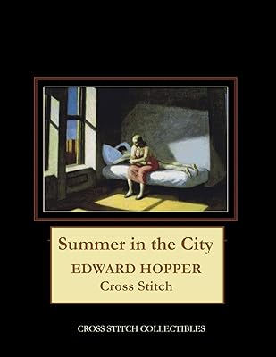 Summer in the City: Edward Hopper Cross Stitch Pattern
