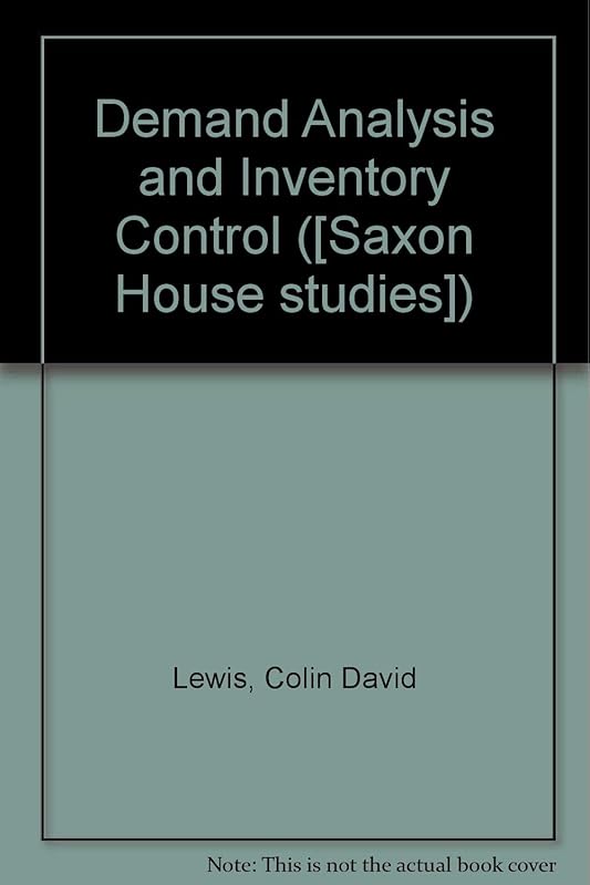 Demand analysis and inventory control by Colin David Lewis