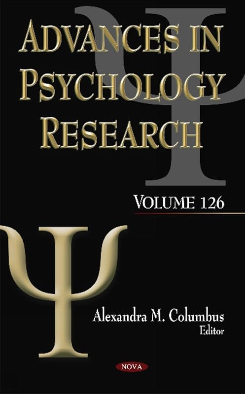 Advances in Psychology Research by Alexandra M. Columbus