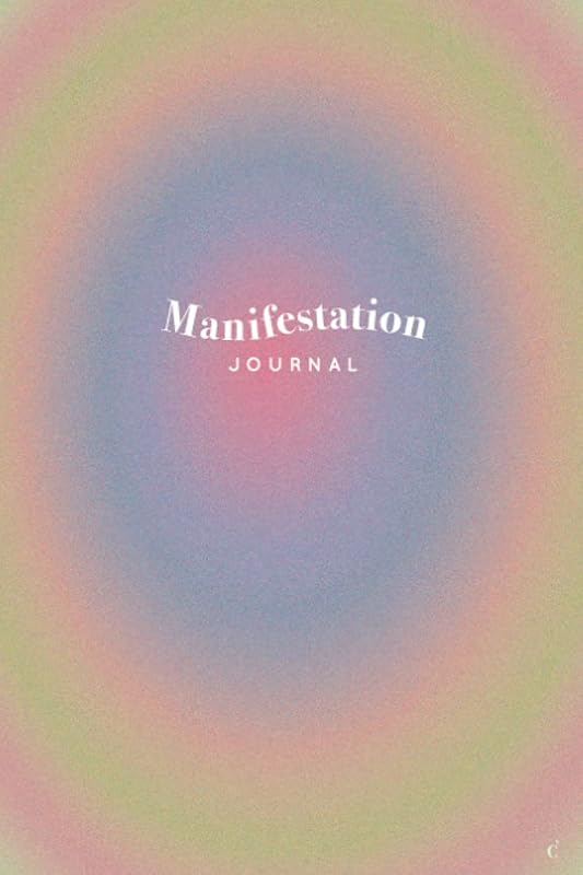 Manifestation Journal: Aura color gradient gratitud manifestation journal book - 6 x 9: Manifest book by C9 Studios