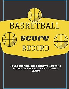 Basketball Score book: Basketball Score Keeper Score Book | Busy Raising Ballers Cover | 8.5 x 11 inches | 120 sheets: Basketball score keeper for parents and coaches by academy of excellence journals