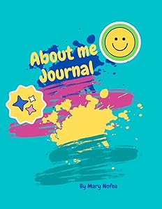 About me Journal: For ages 5-9 this journal is made especially for kids to answer fun favorites questions about themselves.