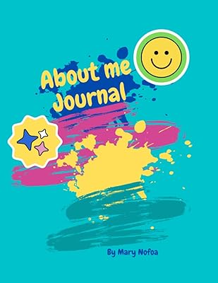 About me Journal: For ages 5-9 this journal is made especially for kids to answer fun favorites questions about themselves.