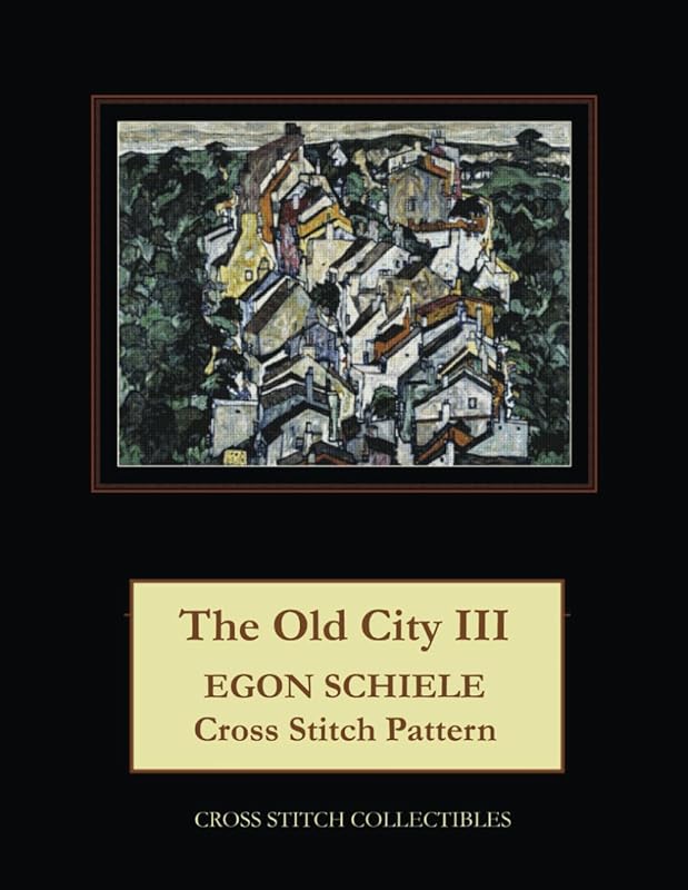 The Old City III: Egon Schiele Cross Stitch Pattern by Cross Stitch Collectibles