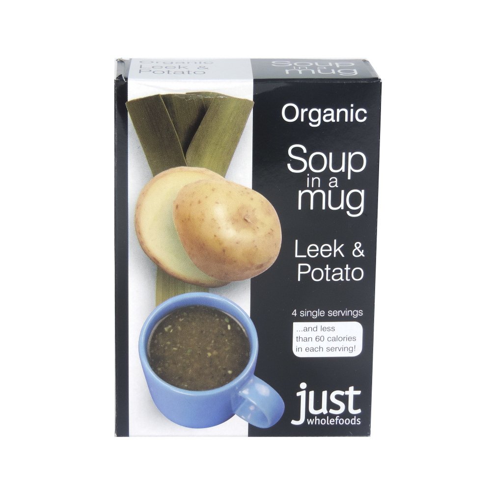 

Just Wholefoods - Soup in a Mug - Leek & Potato - 68g (Case of 8)