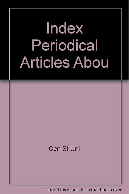 Hallie Q. Brown Memorial Library, Index to Periodical Articles by and about Blacks, 1977 by Cen St Uni