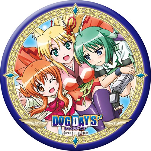 Dog Days 缶バッジ リコッタ ユキカゼ エクレール アニメ商品情報 アニメレーダー