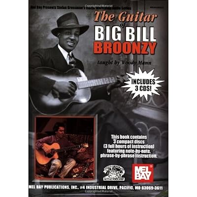 The Guitar of Big Bill Broonzy: taught by Woody Mann