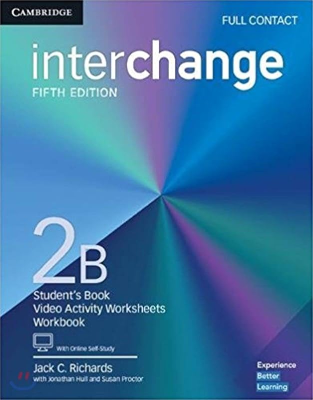 Interchange Level 2B Full Contact with Online Self-Study by Jack C. Richards