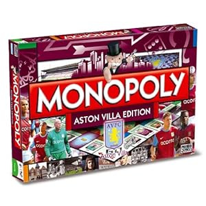 Click to buy Monopoly Aston Villa FC edition from Amazon!