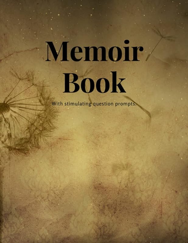 Memoir Book: With stimulating question prompts. by Black Cat Kiwi