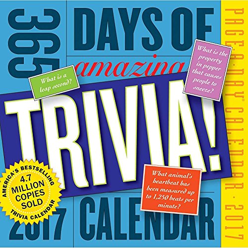 365 Days of Amazing Trivia 2017 Page-A-Day Calendar