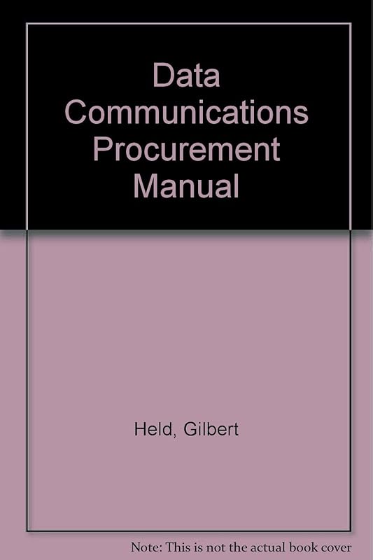 Data Communications Procurement Manual by unknown author