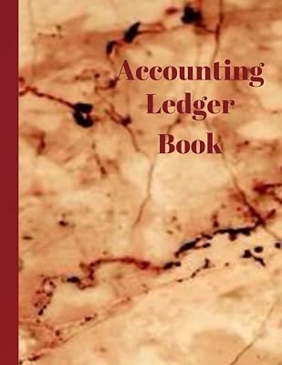 Accounting Ledger Book: Accounting Ledger Book for Bookkeeping Check and Debit Card Register 120 Pages-Size 8.5 x 11 Inches