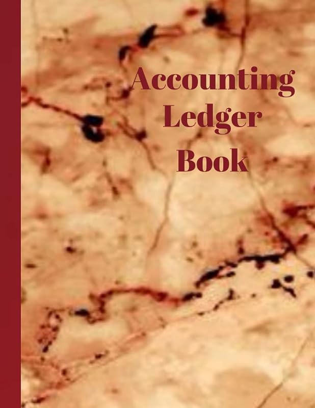 Accounting Ledger Book: Accounting Ledger Book for Bookkeeping Check and Debit Card Register 120 Pages-Size 8.5 x 11 Inches by John Smith