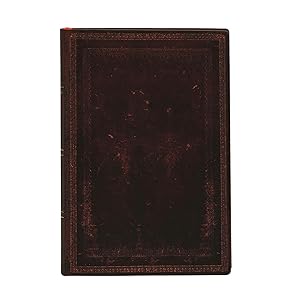 Paperblanks | Black Moroccan Bold | Old Leather Collection | Softcover Flexi | Mini | Lined | 176 Pg | 100 GSM (Flexis)