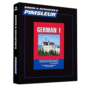 Pimsleur German Level 1 CD: Learn to Speak and Understand German with Pimsleur Language Programs (1) (Comprehensive)
