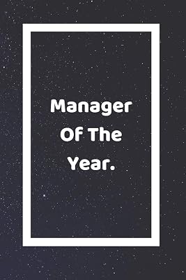 Manager Of The Year: Funny White Elephant Gag Gifts For Coworkers Going Away, Birthday, Retirees, Friends & Family | Secret Santa Gift Ideas For Coworkers | Really Funny Jokes For Adults