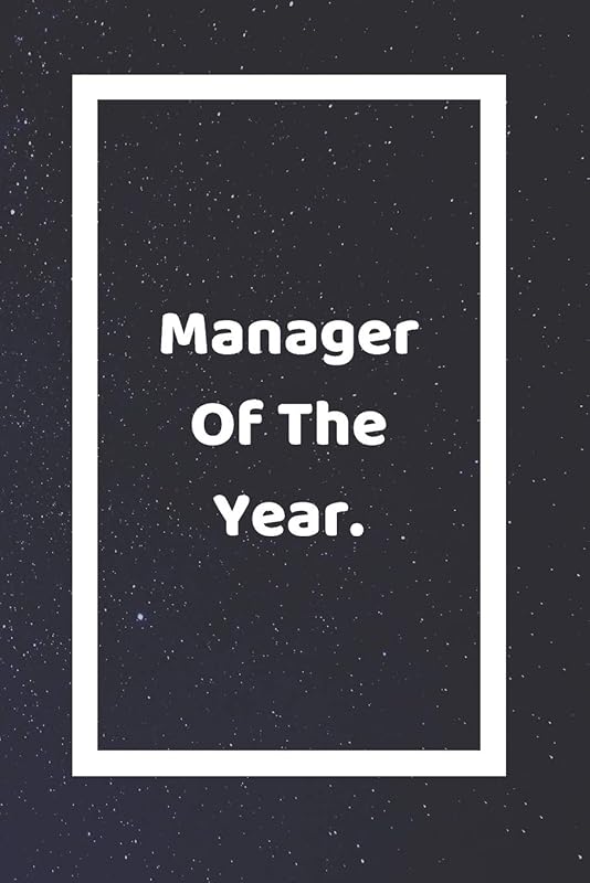 Manager Of The Year: Funny White Elephant Gag Gifts For Coworkers Going Away, Birthday, Retirees, Friends & Family | Secret Santa Gift Ideas For Coworkers | Really Funny Jokes For Adults by SJG Publishing