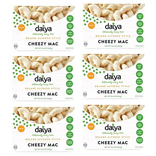 Daiya Cheezy Mac Gluten Free Dairy Free Pasta Deluxe Alfredo Style [6 PK]