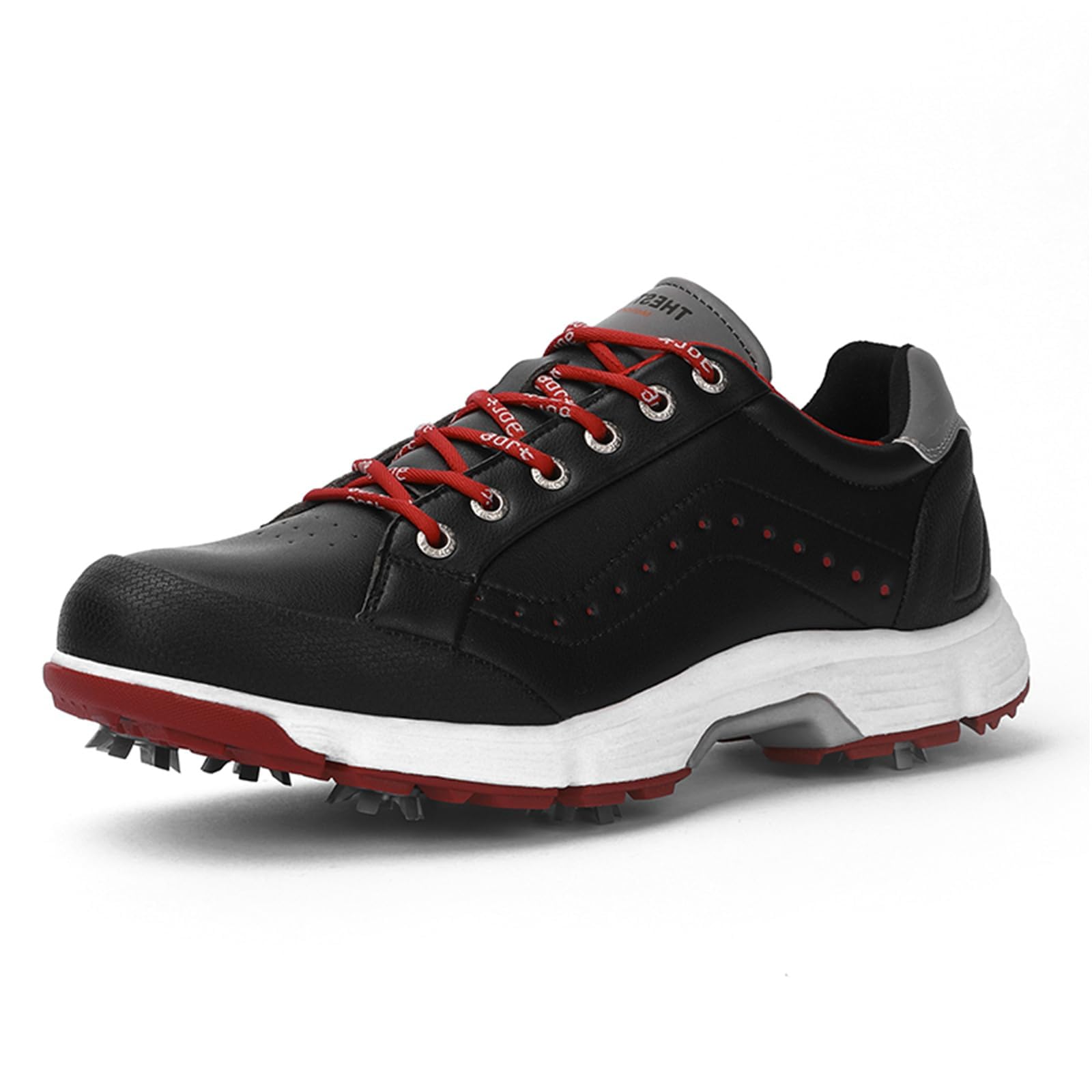 Scarpe da golf uomo con tacchetti sneakers professionali grip_voghion.com