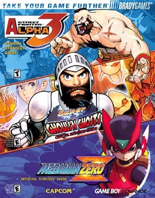 Street Fighter Alpha 3/Super Ghouls'N Ghosts/Megaman Zero Official Strategy Guide