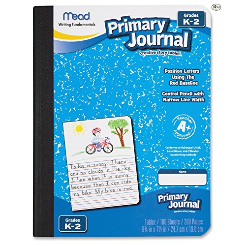 Mead Primary Journal Creative Story Tablet, Grades K-2 ( 12 Pack)