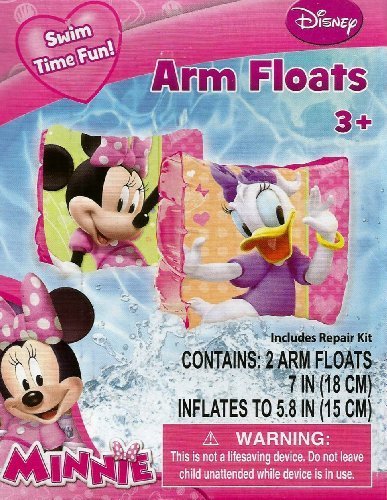 Disney Minnie Mouse & Daisy Duck Set of 2 Swimming Pool Arm Floats