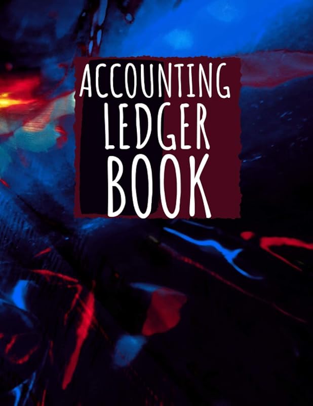 Accounting Ledger Book I 8,5" x11" , 132 Pages I Simple Accounting Ledger for Bookkeeping by Daniel Moskal